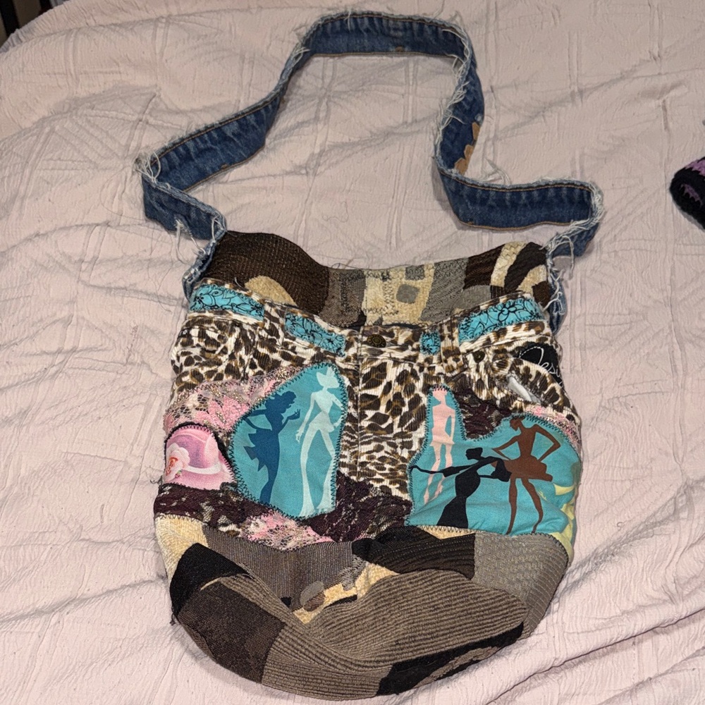 Patchwork Shoulder Bag